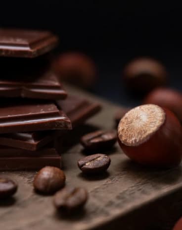 chocolate pieces