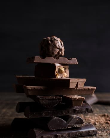 chocolate pieces